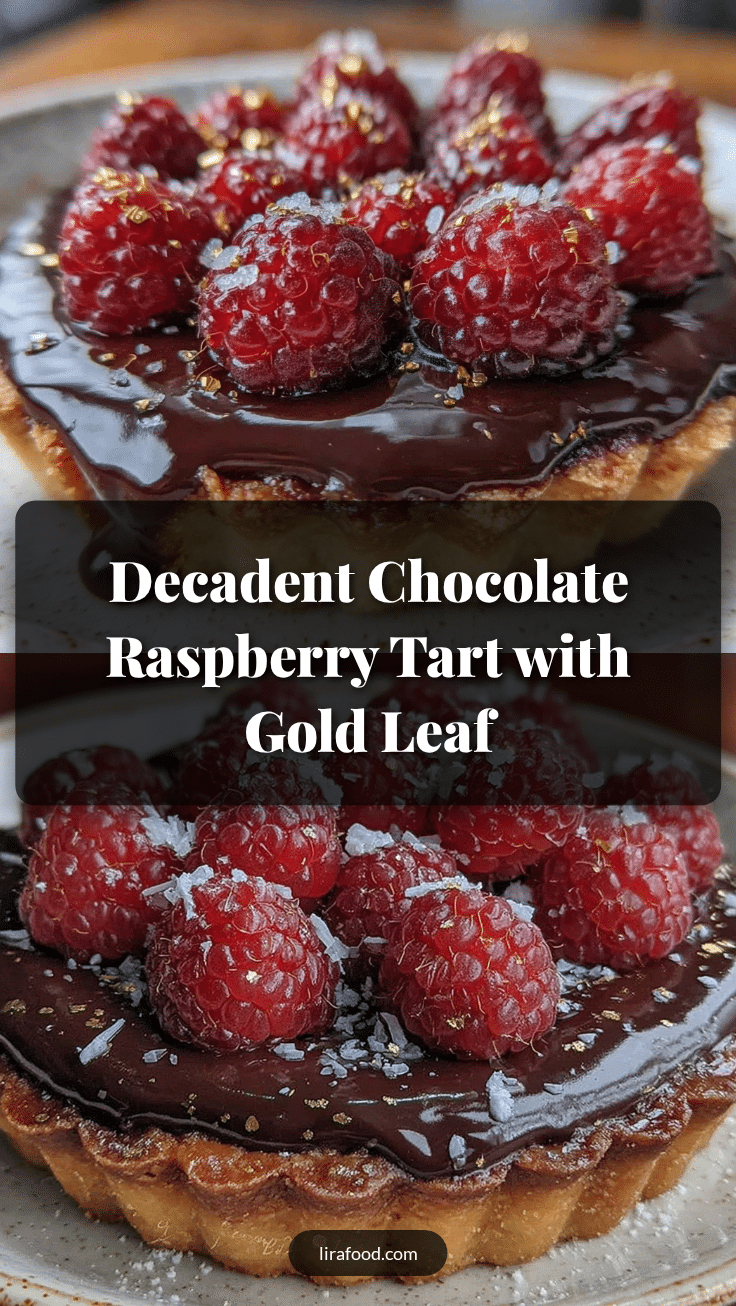 chocolate raspberry tart recipe