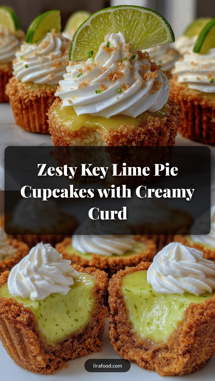 Creamy Key Lime Pie Cupcakes recipe