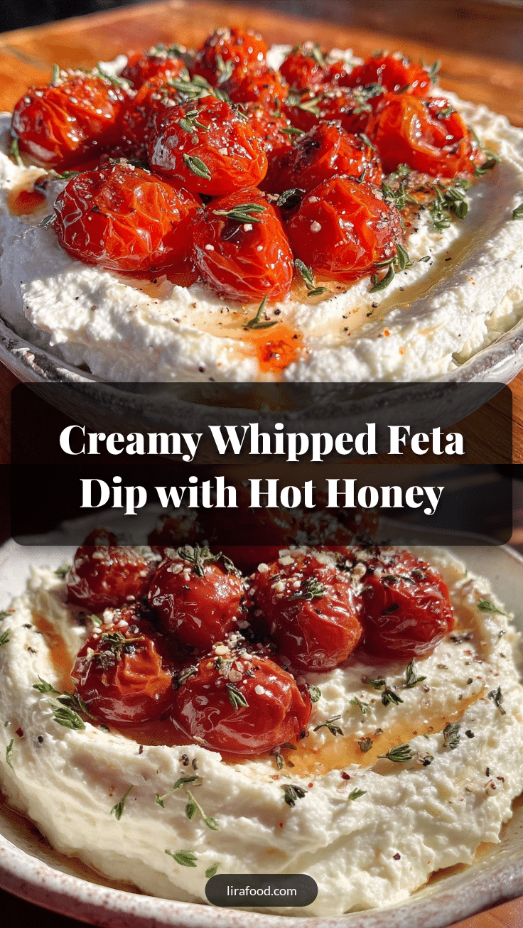 creamy whipped feta dip recipe