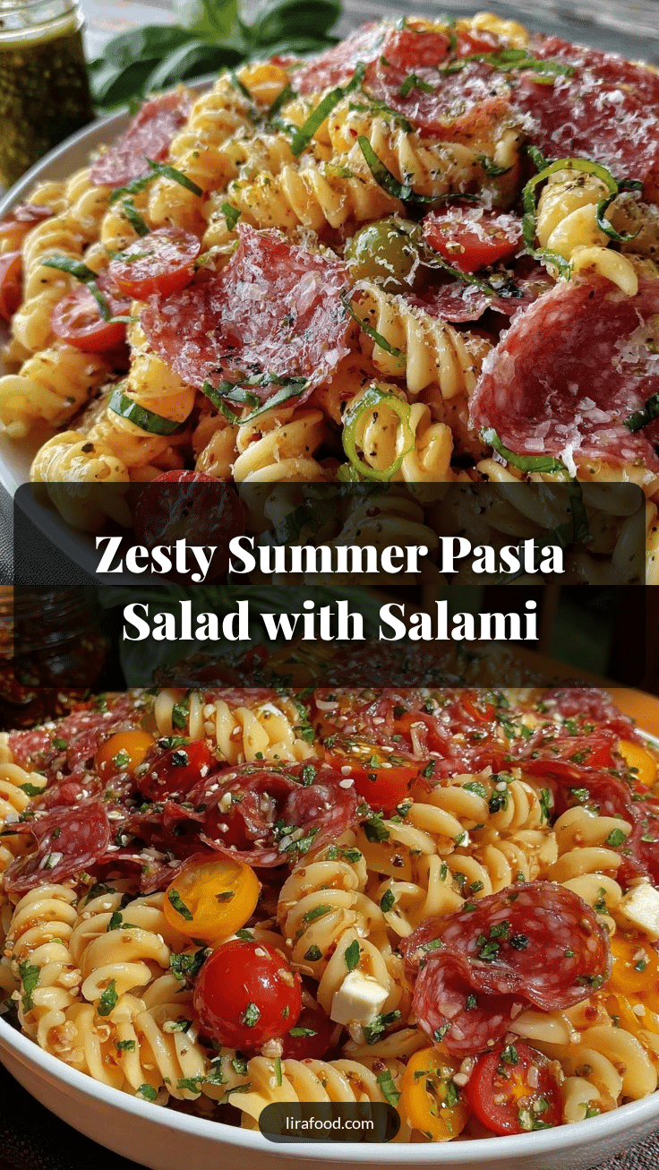 Flavorful Summer Pasta Salad recipe