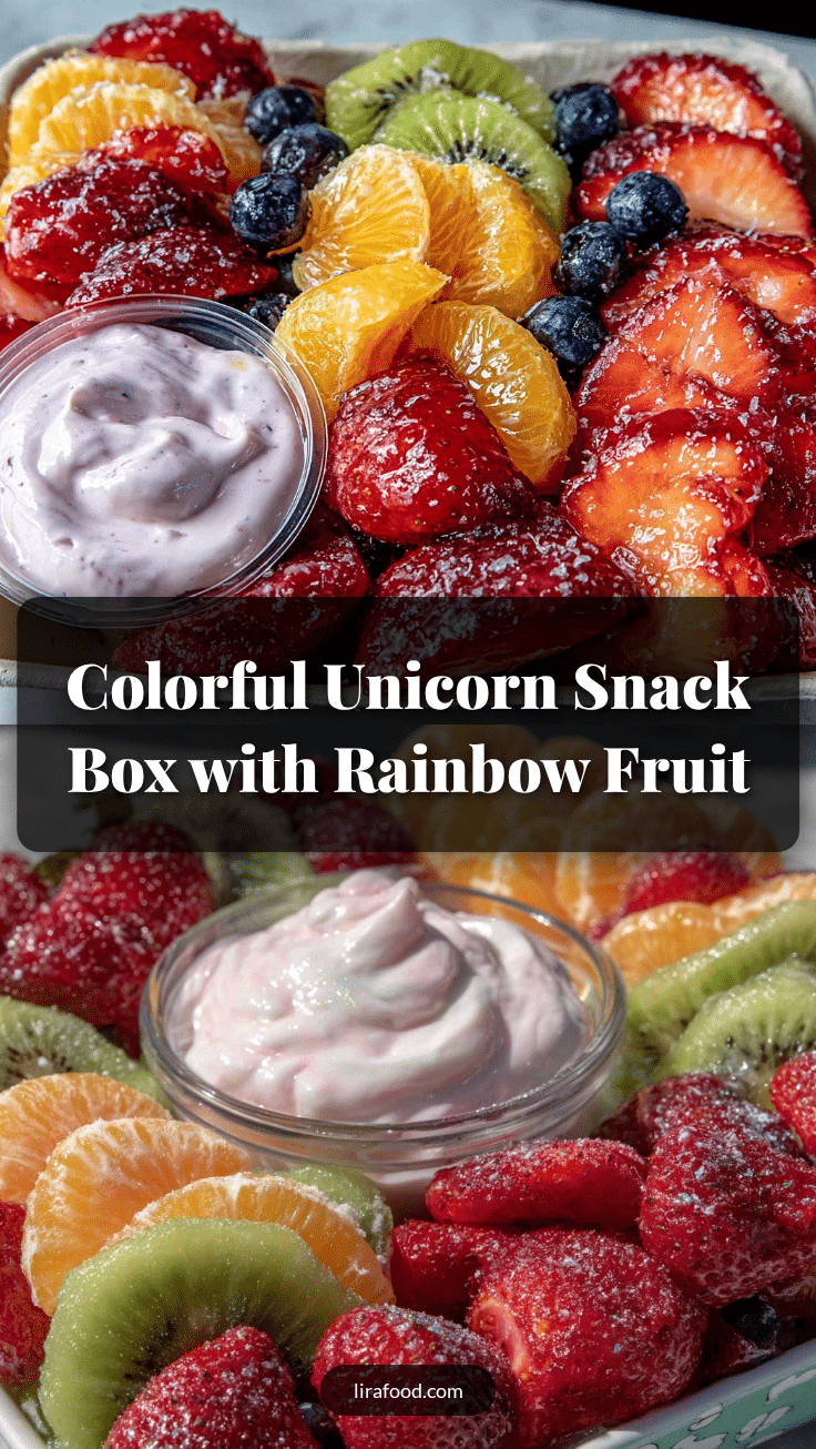 Fresh Unicorn Snack Box recipe