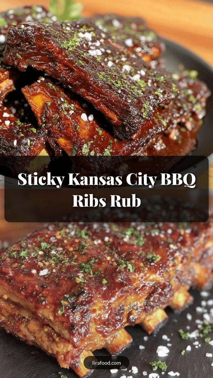 Kansas City style BBQ ribs dry rub recipe