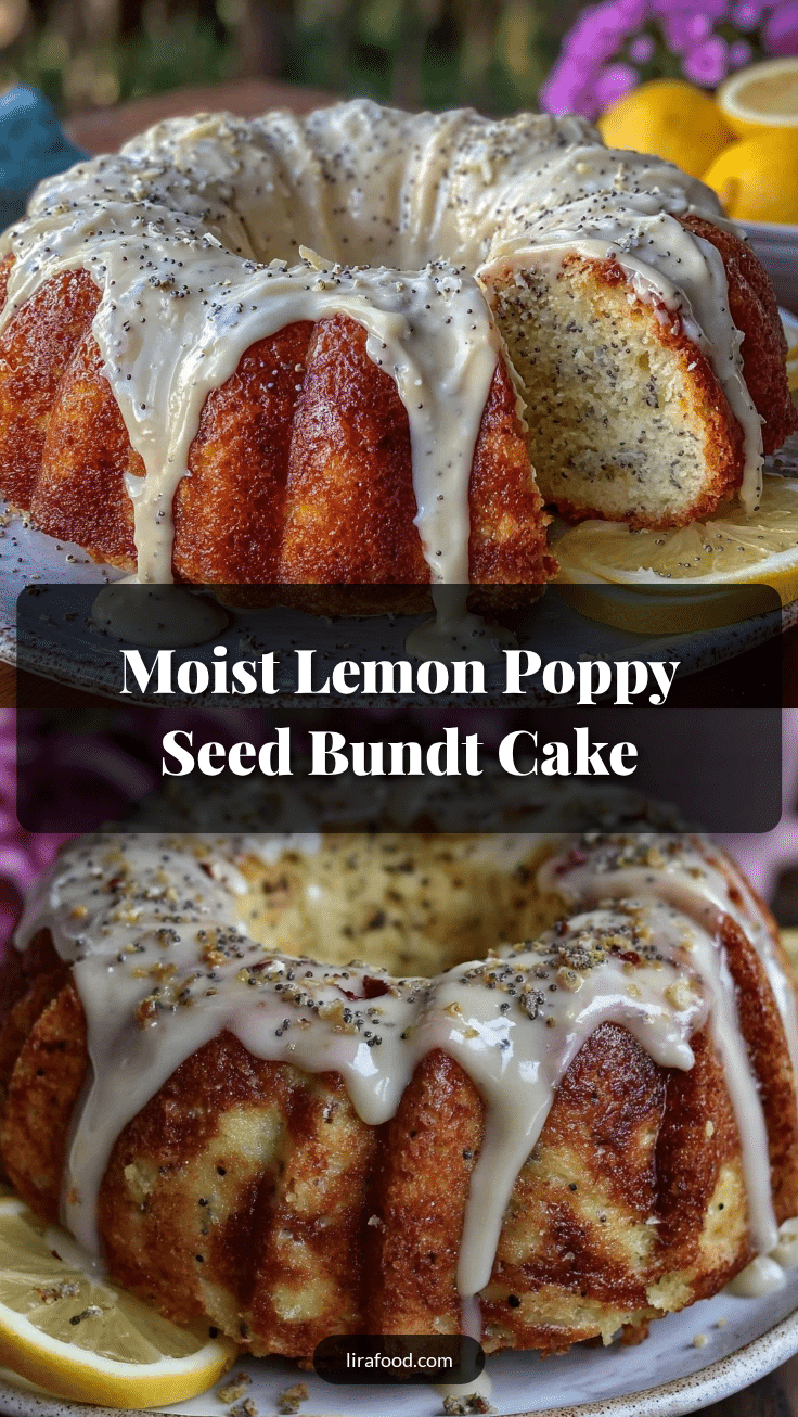 lemon poppy seed bundt cake recipe