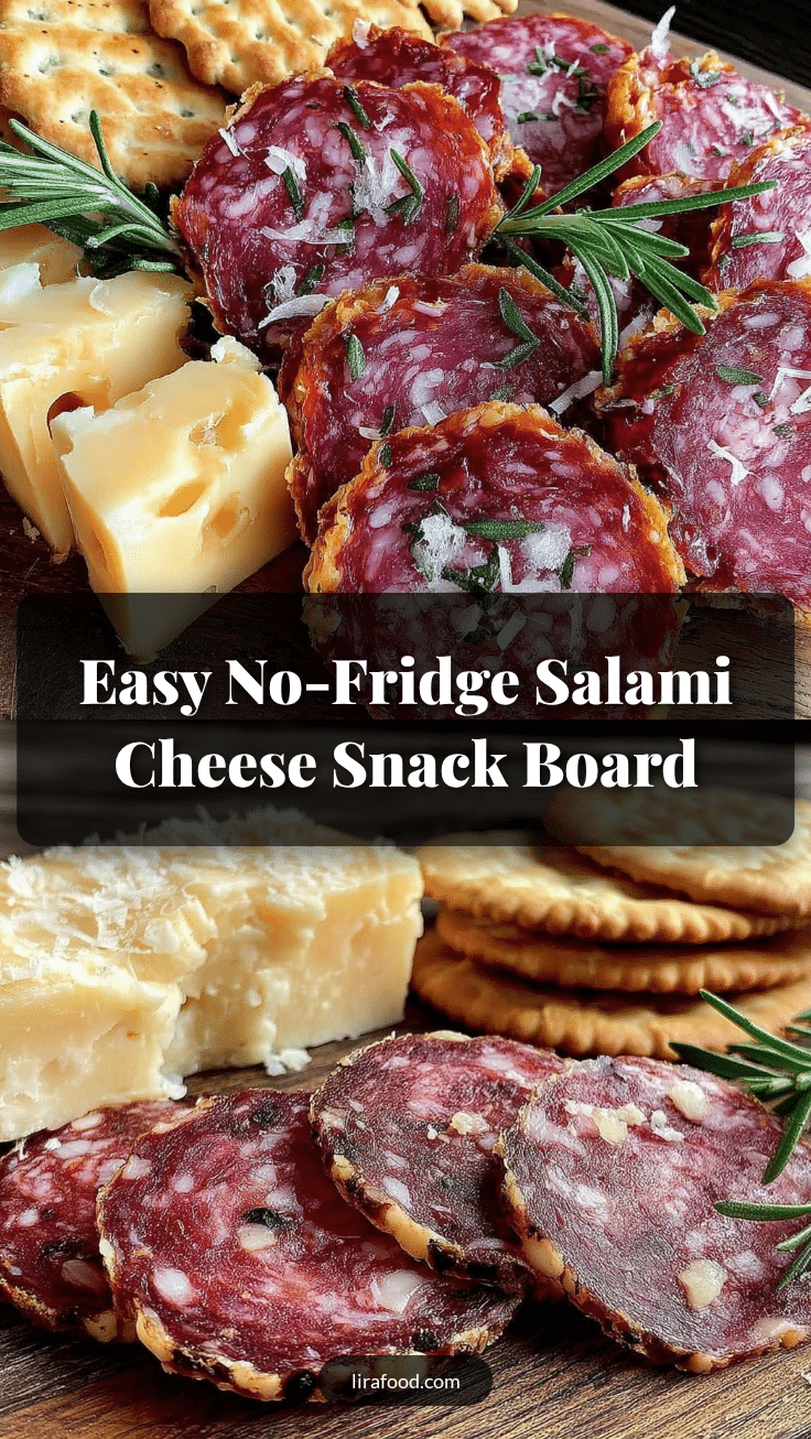 no-fridge boat snack board recipe