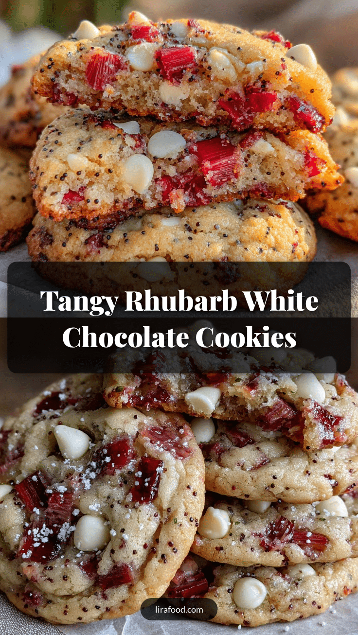 rhubarb cookies recipe