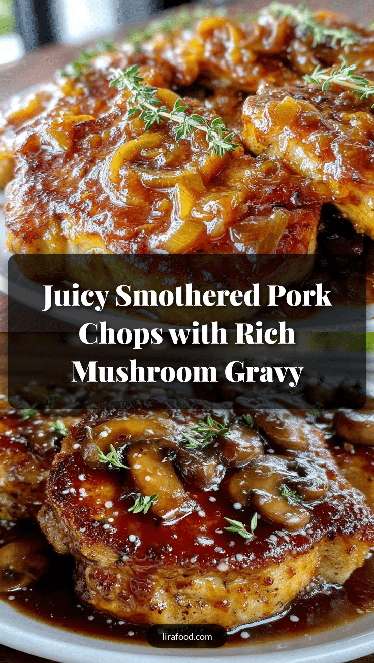 smothered pork chops recipe