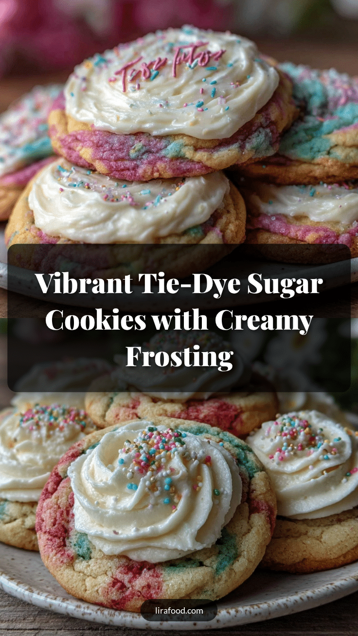 tie-dye sugar cookies recipe