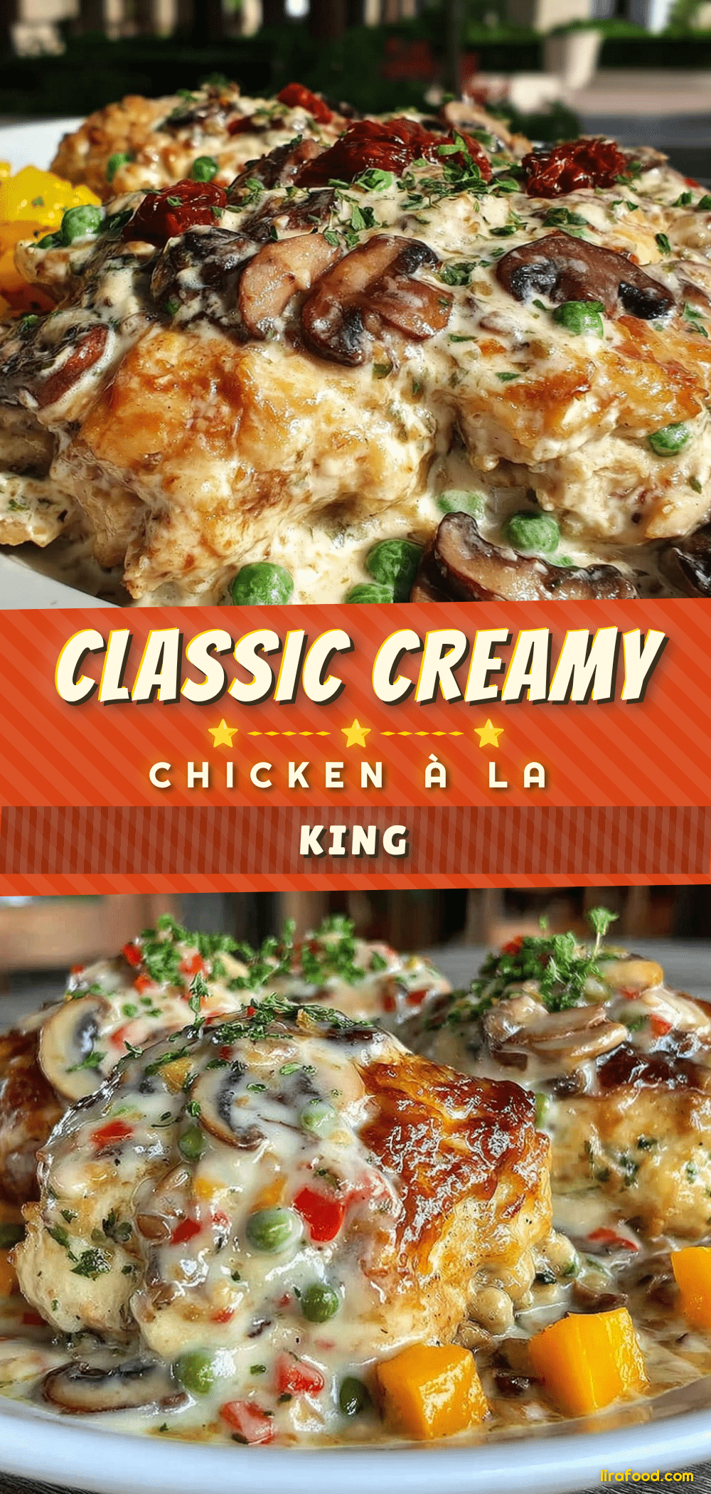 Classic Creamy Chicken à la King recipe