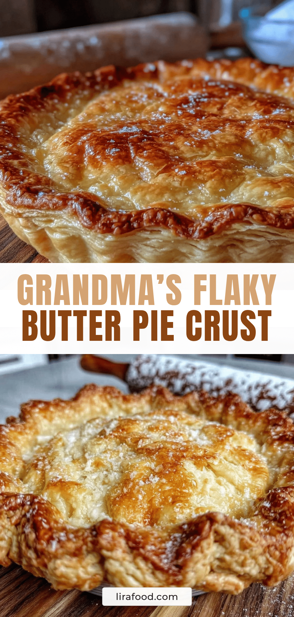 classic homemade butter pie crust recipe