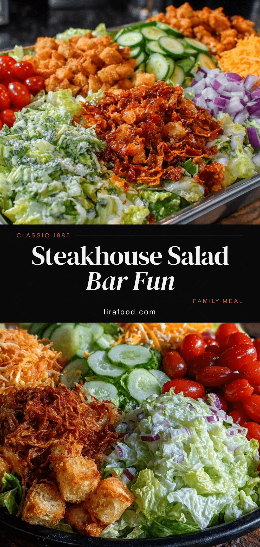 classic homemade steakhouse salad bar recipe