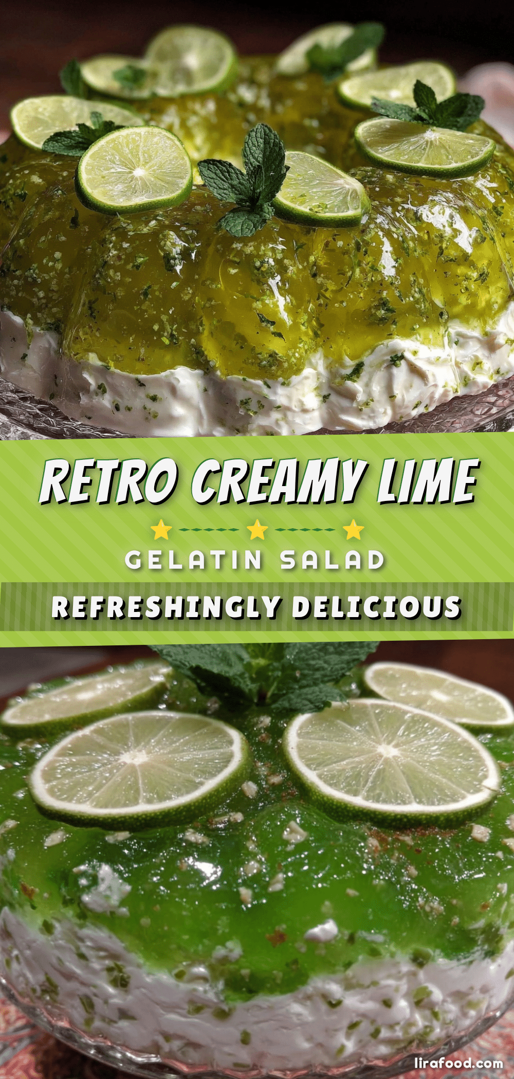 classic retro gelatin salad recipe