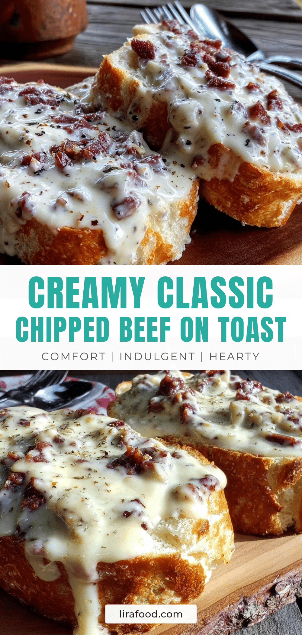 creamed chipped beef on toast recipe