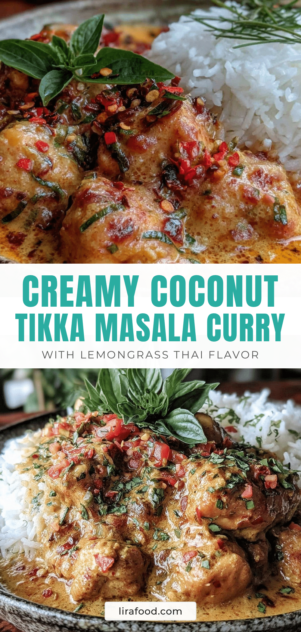 creamy coconut tikka masala curry recipe