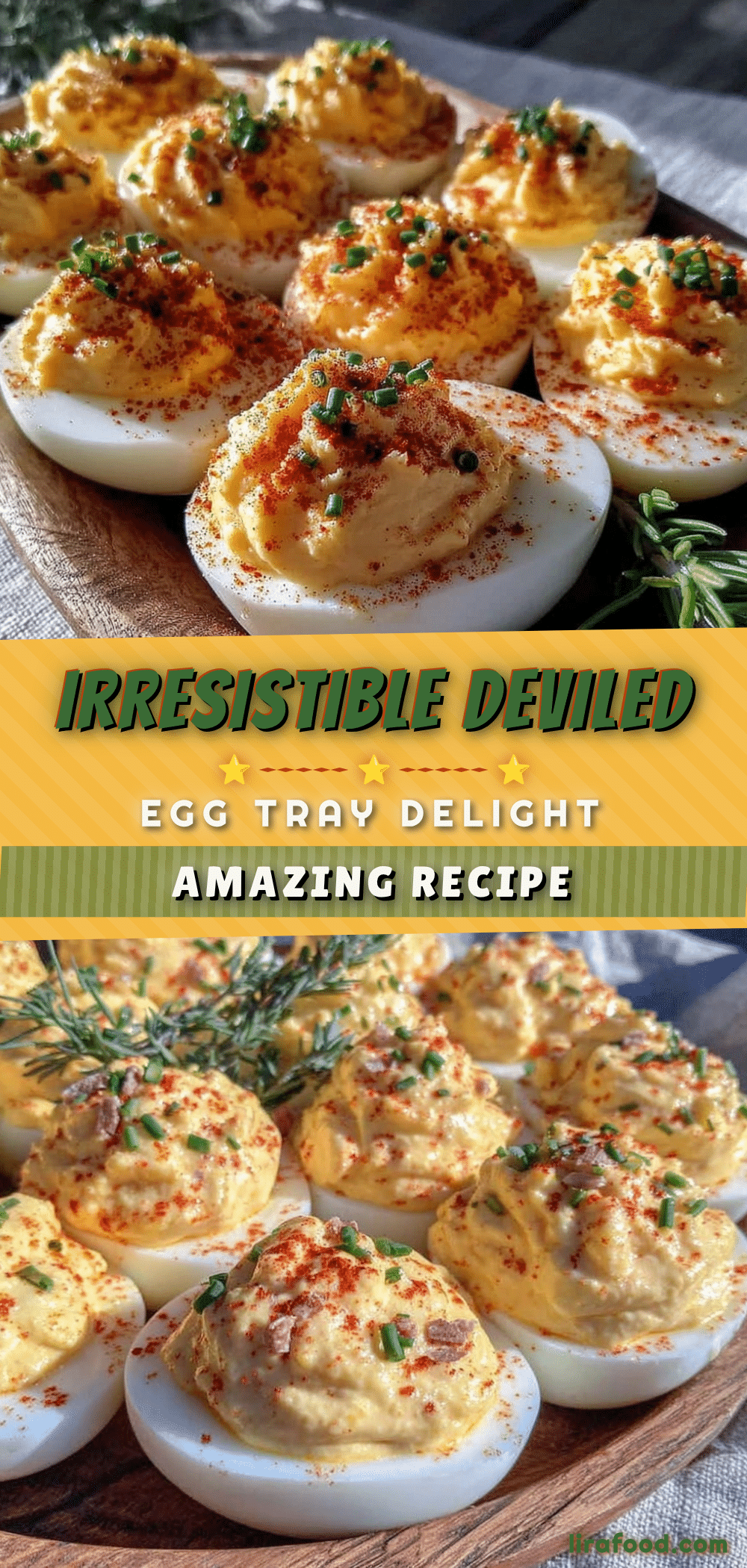 creamy deviled egg tray recipe recipe
