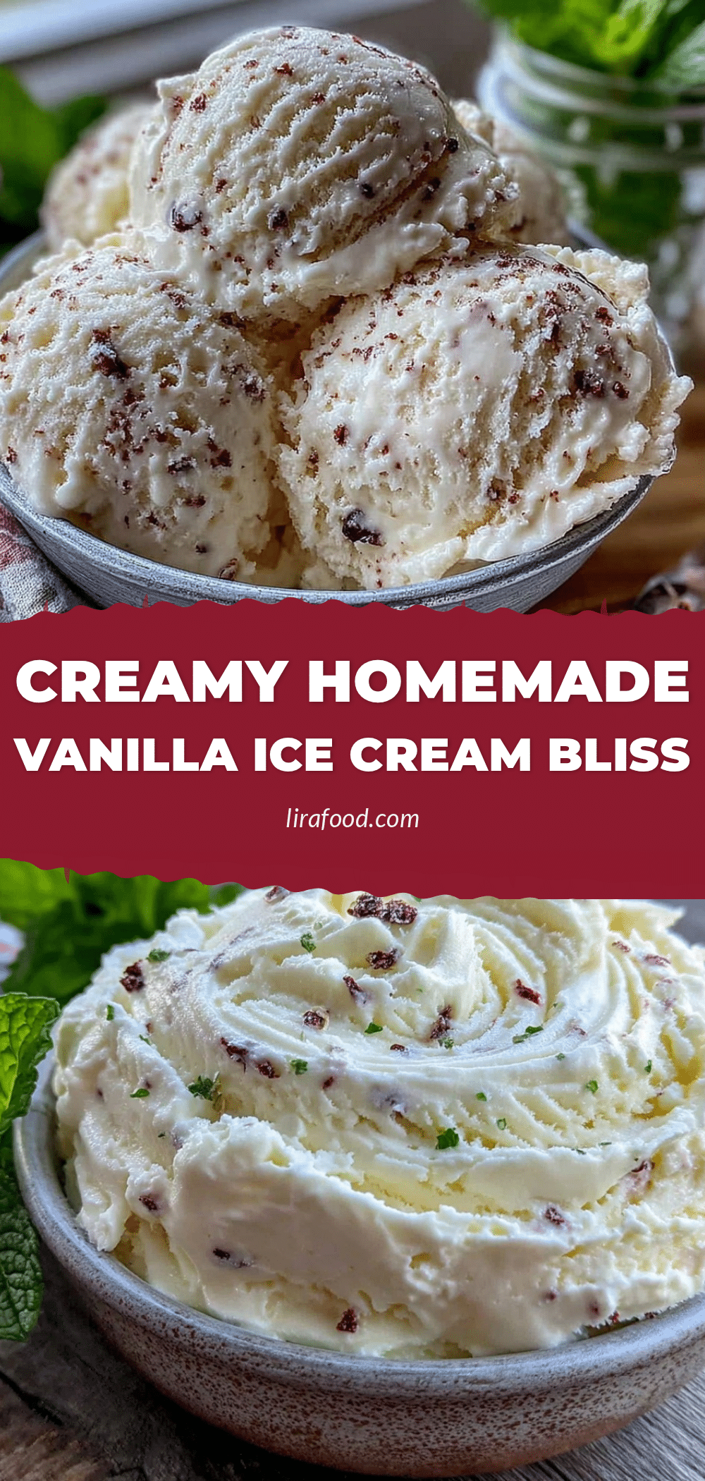 creamy homemade vanilla ice cream recipe