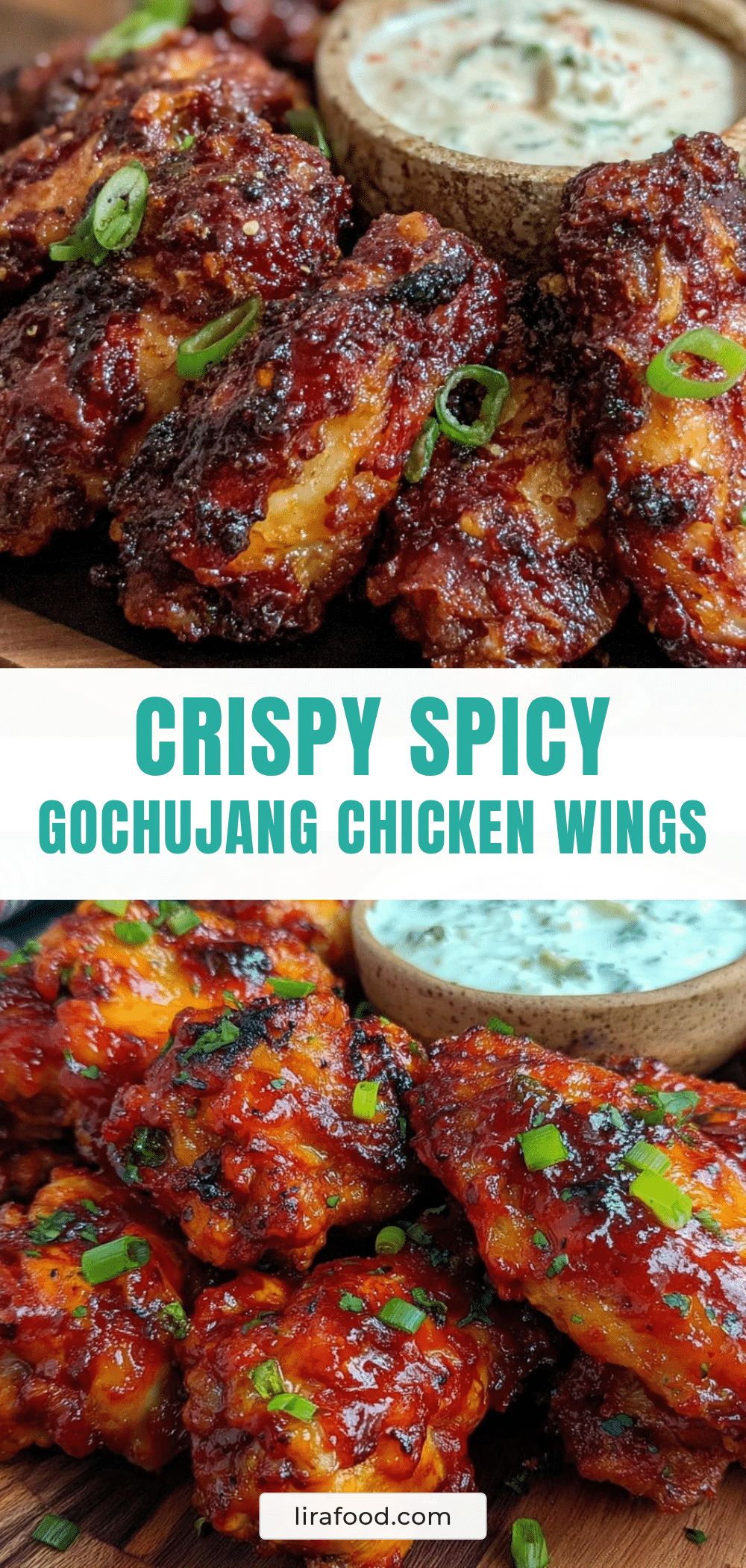 crispy gochujang chicken wings recipe