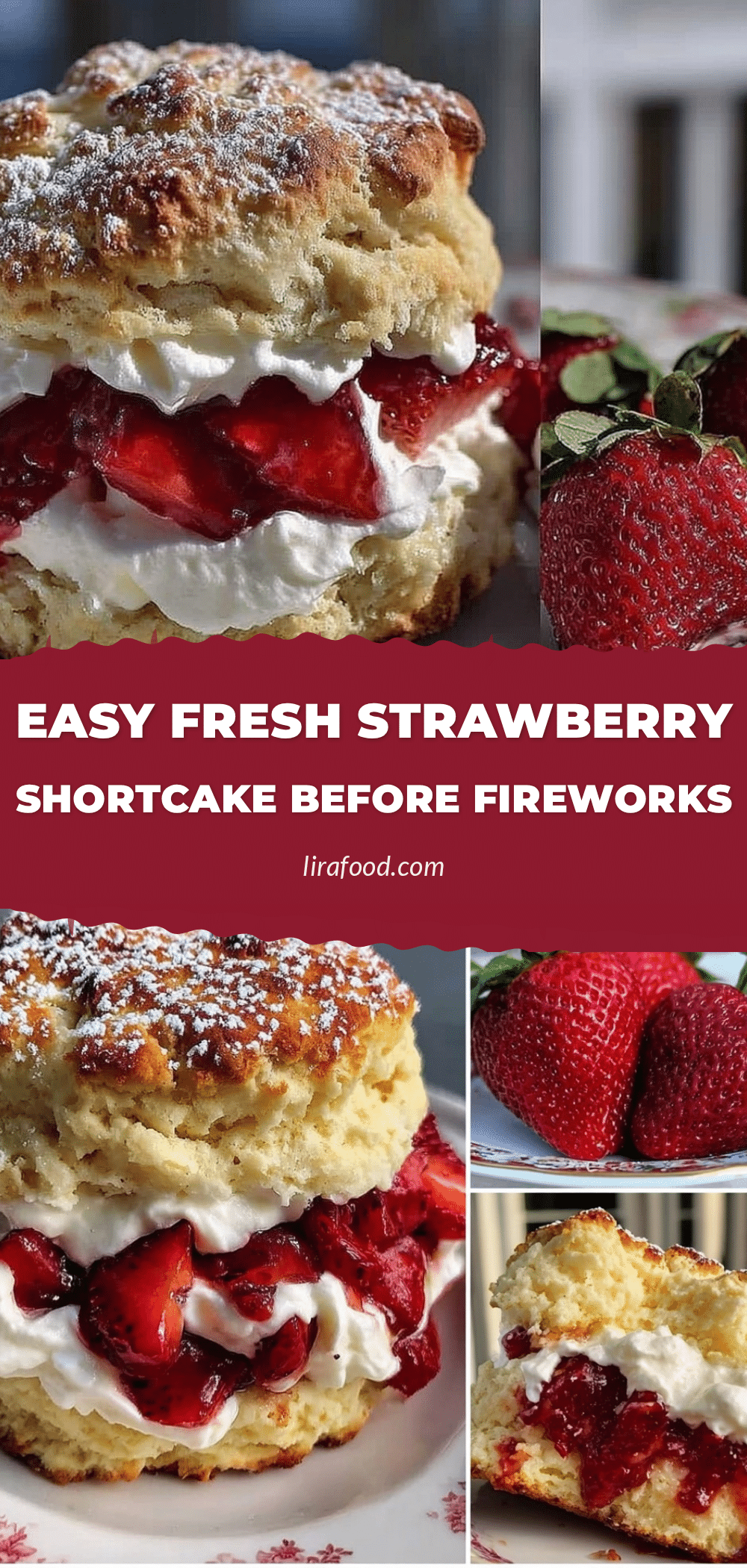 easy fresh strawberry shortcake recipe