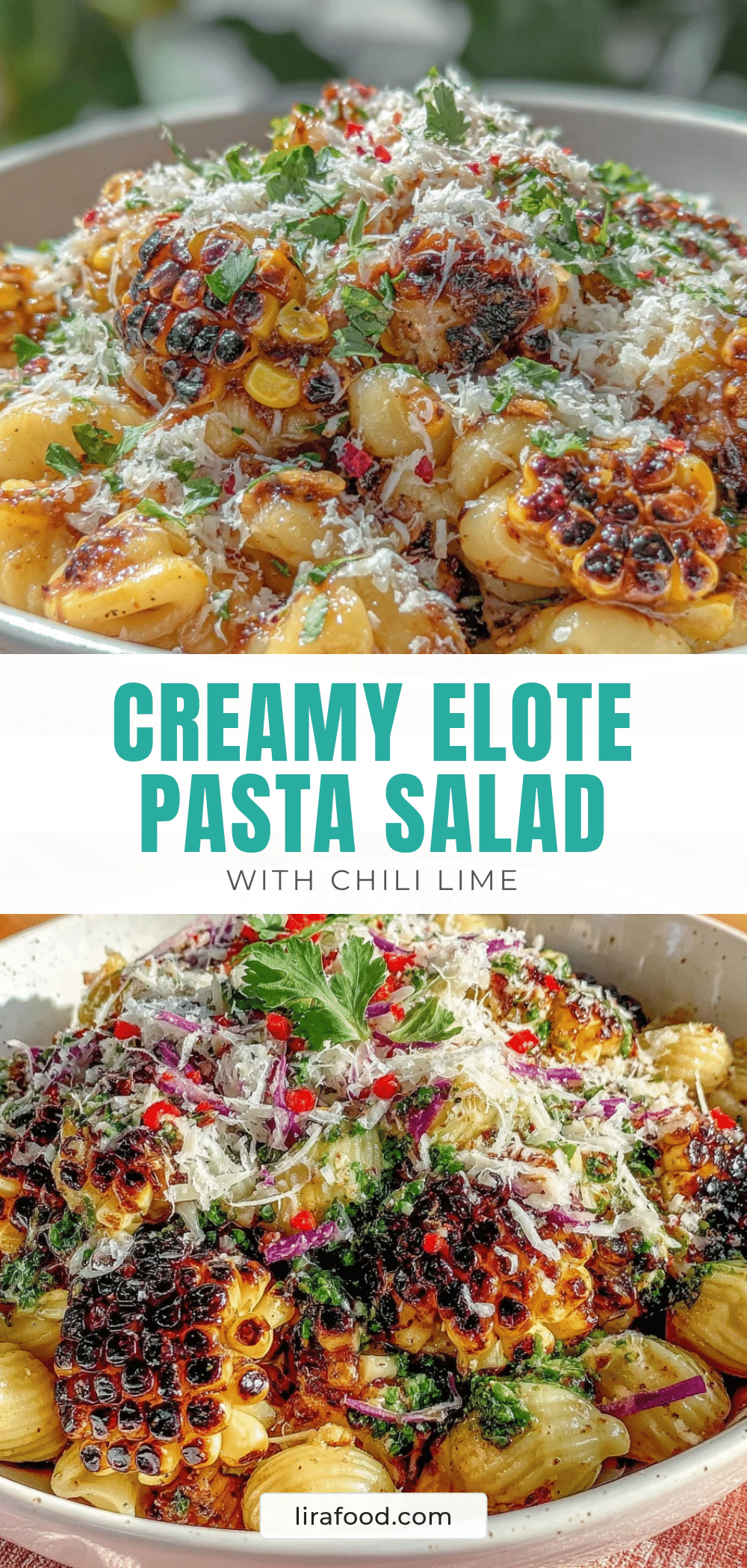 elote-style pasta salad recipe