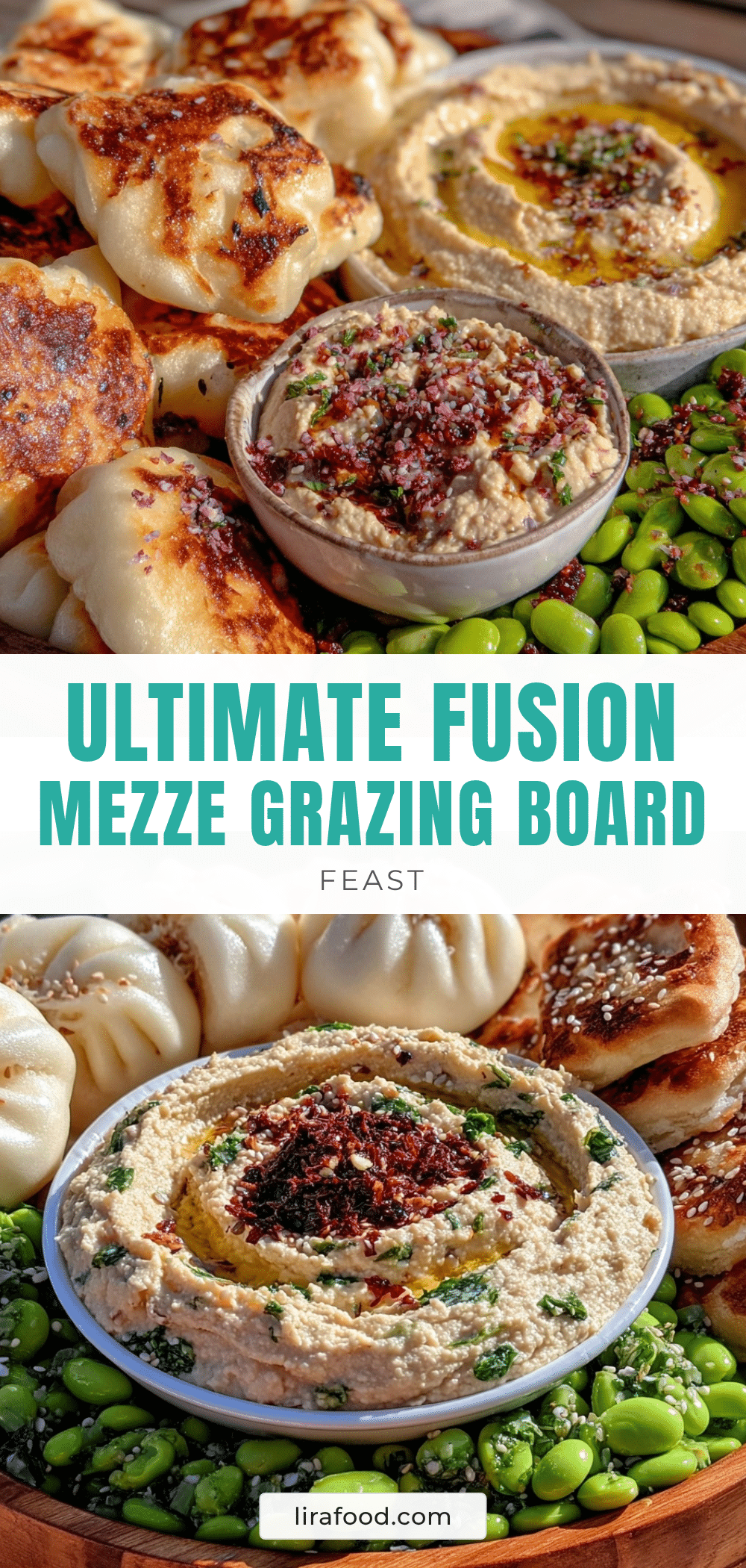 Flavorful Fusion Mezze Grazing Board recipe