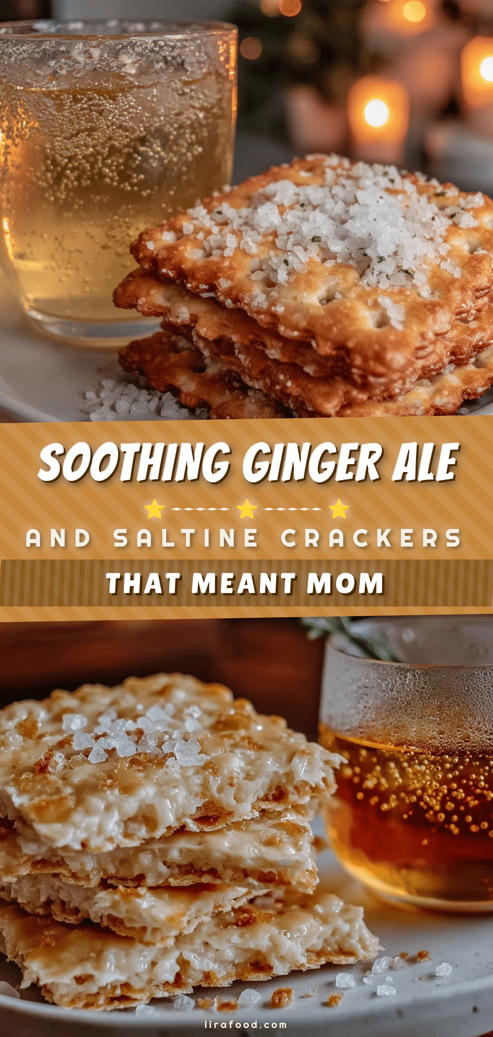 ginger ale and saltine crackers recipe