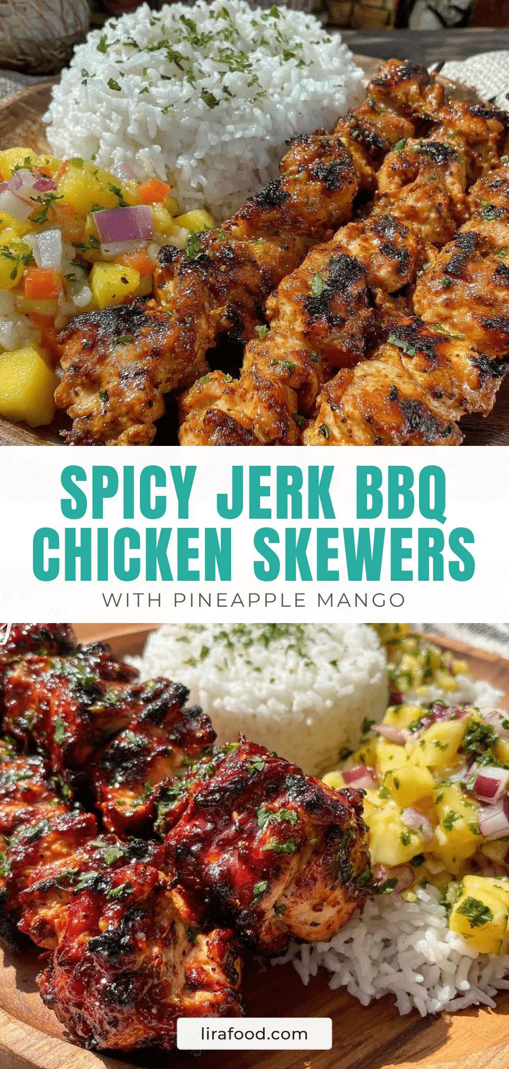 jerk-spiced bbq chicken skewers recipe