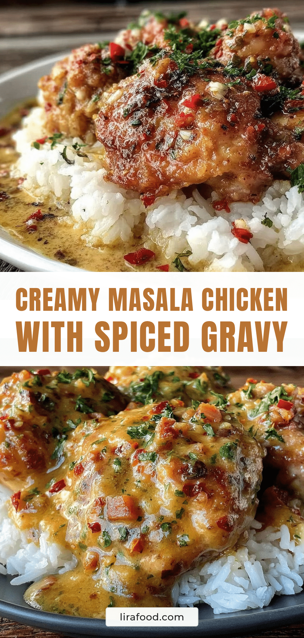 masala smothered chicken recipe