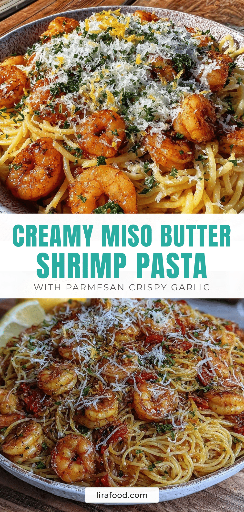 miso butter shrimp pasta recipe
