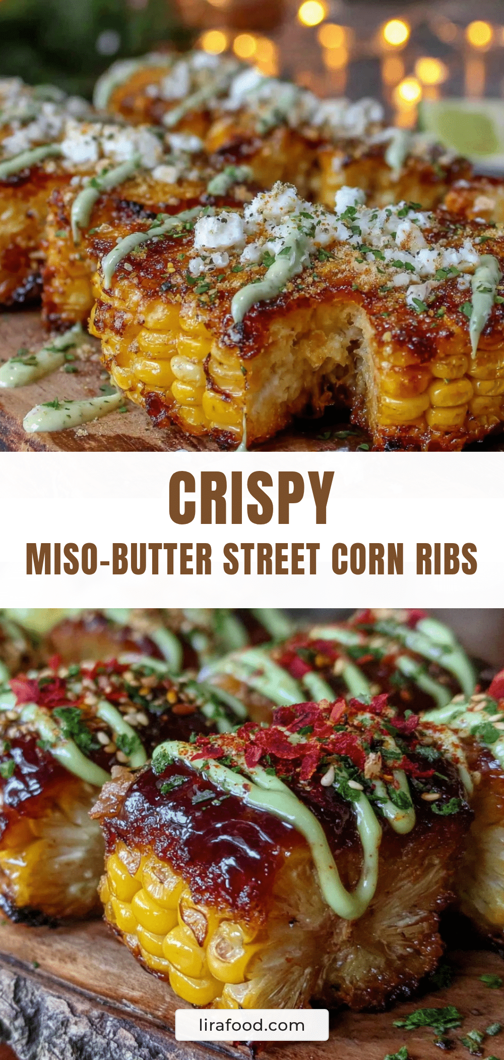 miso-butter street corn ribs recipe