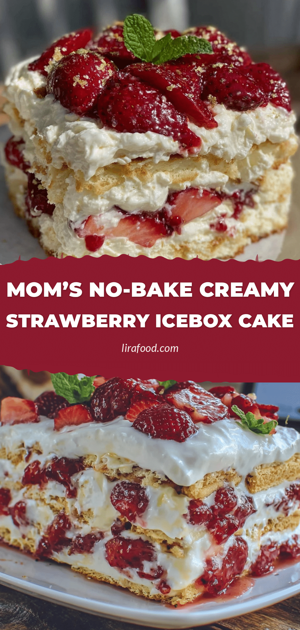 strawberry icebox cake recipe