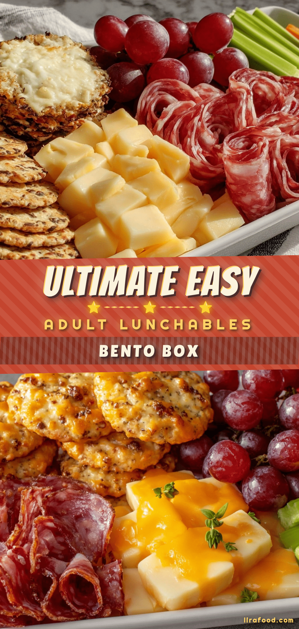 adult lunchables bento box recipe