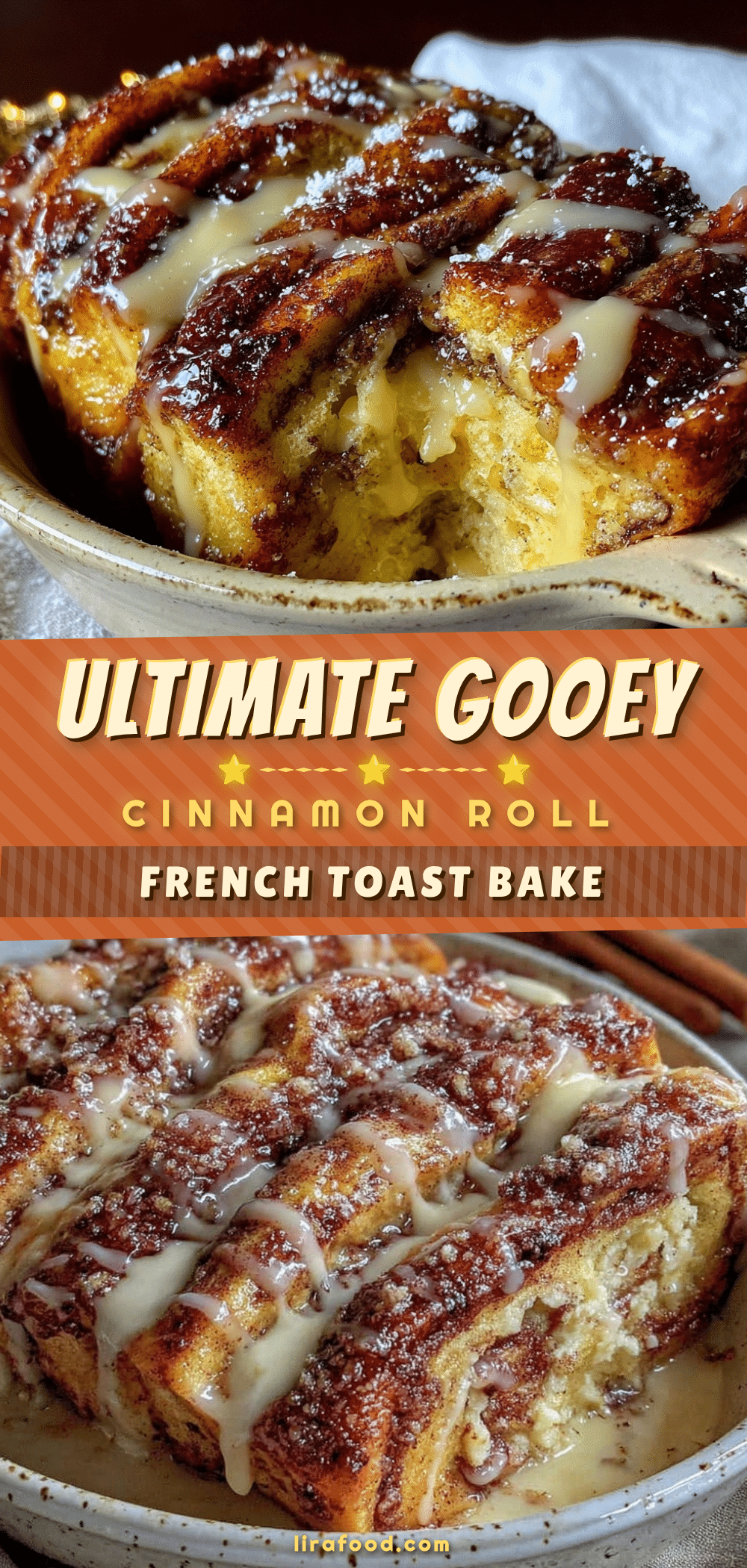 cozy cinnamon roll french toast bake recipe