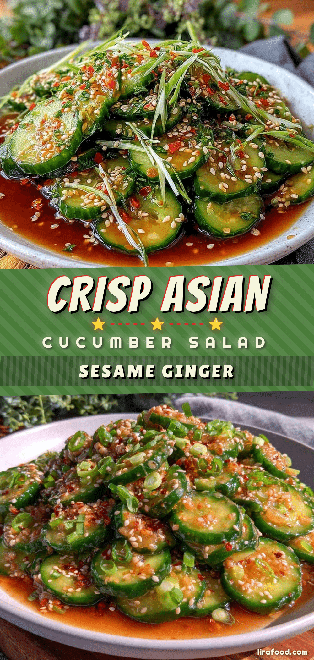 Fresh Asian Cucumber Salad recipe