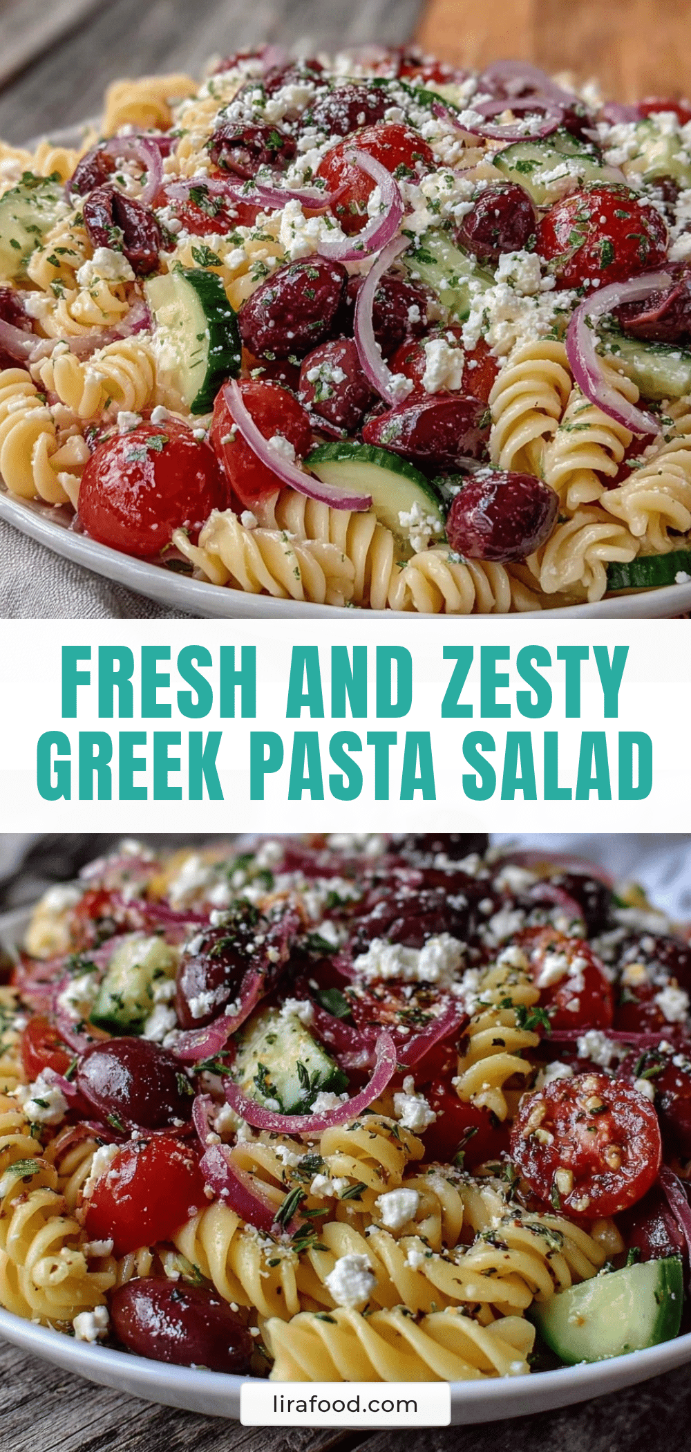 fresh greek pasta salad recipe