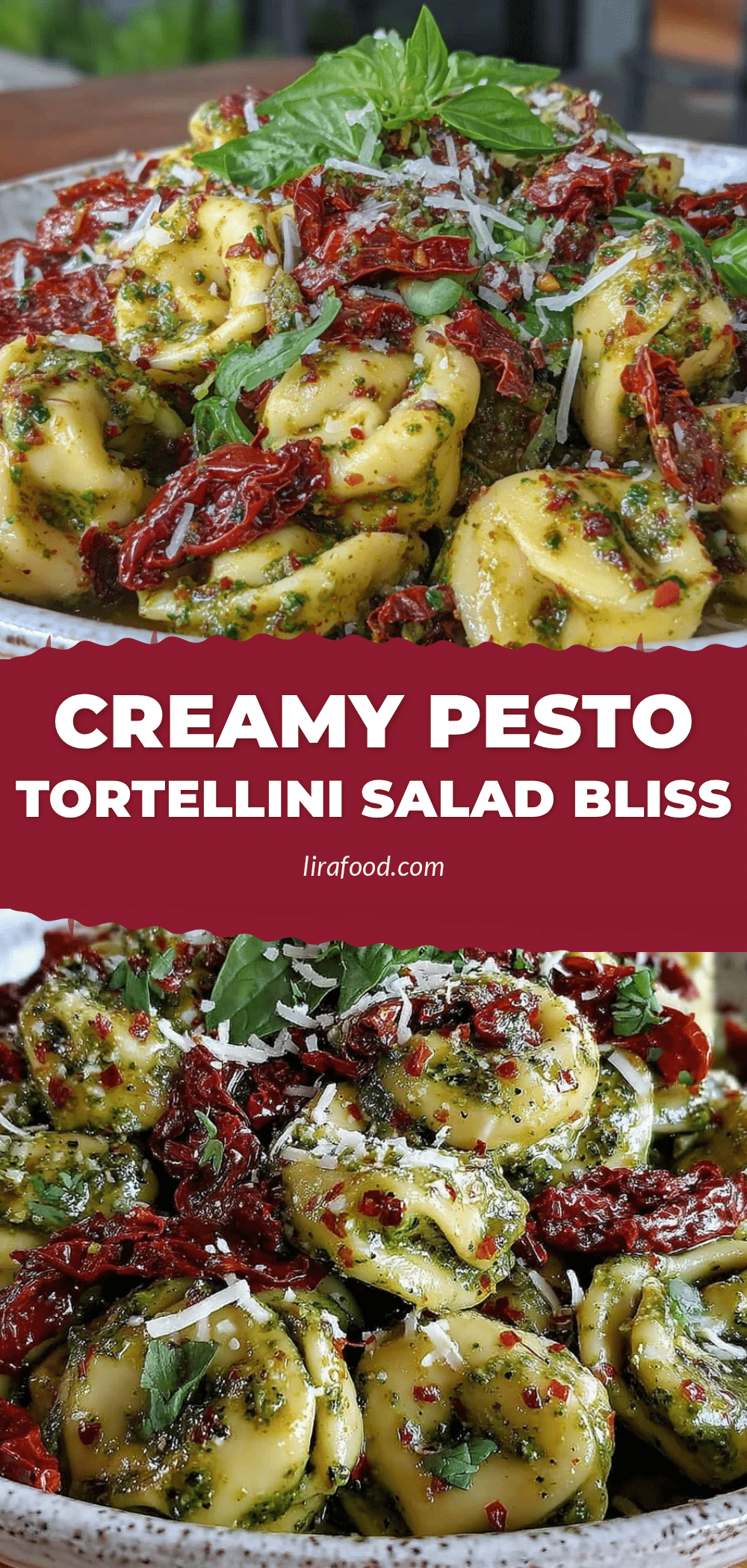 fresh pesto tortellini salad recipe