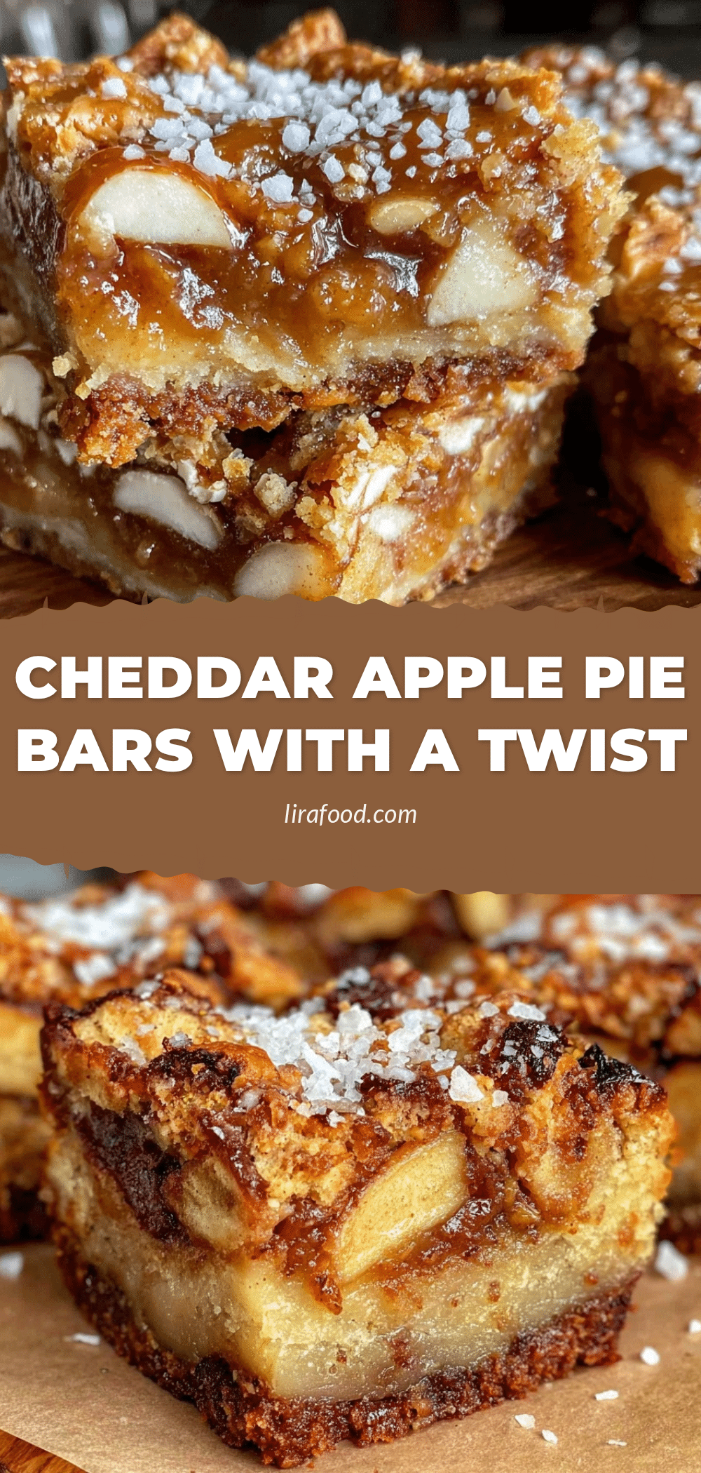 savory cheddar apple pie bars recipe