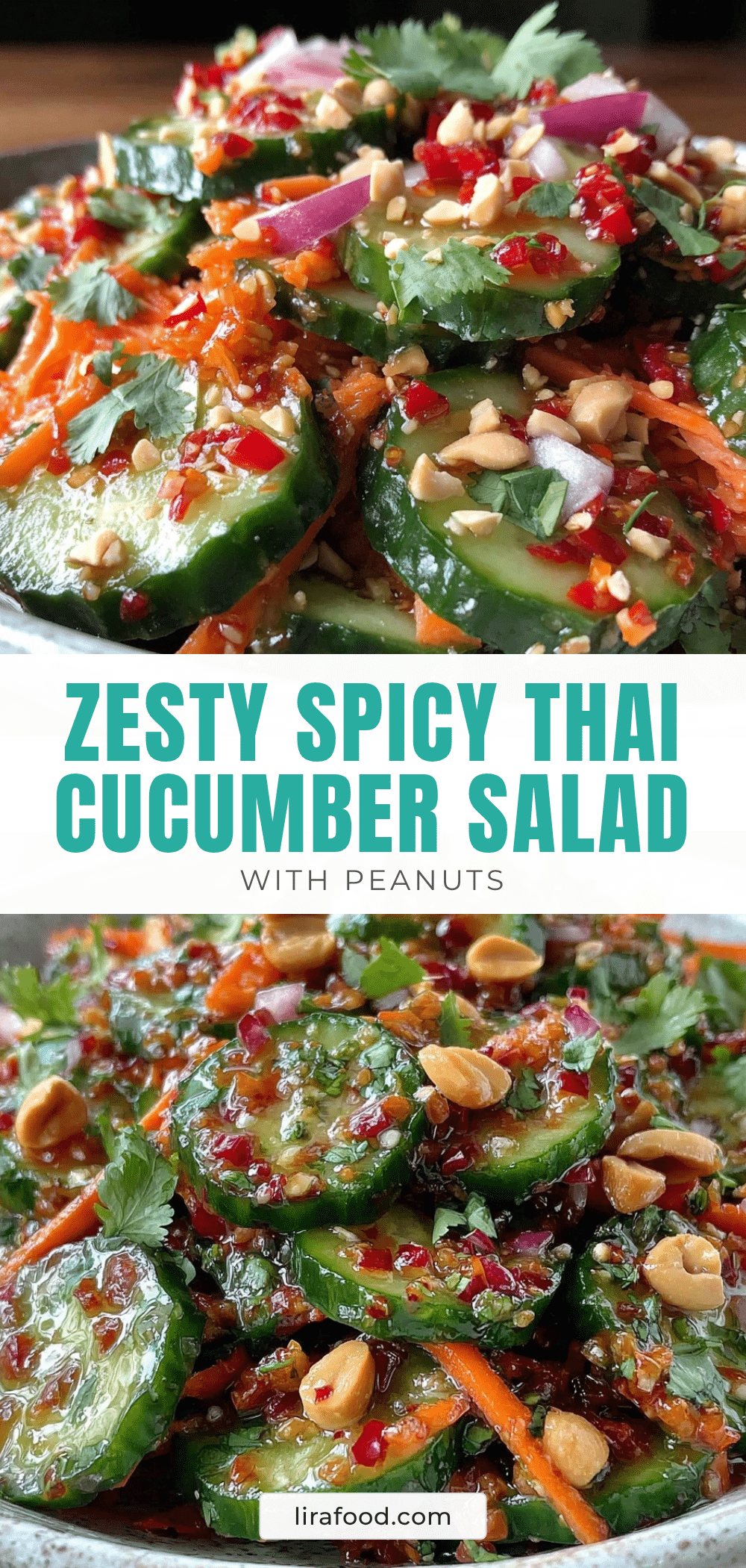 spicy Thai cucumber salad recipe