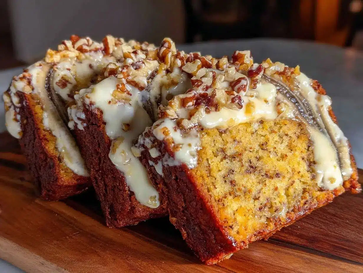 brown butter banana bread preparation steps
