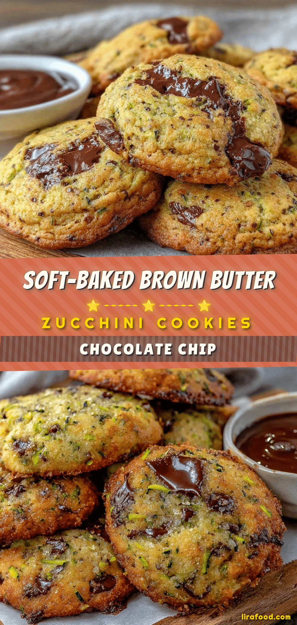 brown butter chocolate chip zucchini cookies recipe