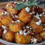 brown butter sage roasted butternut squash - featured image