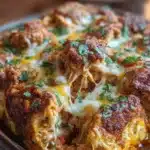 chicken enchilada casserole - featured image