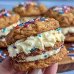 cozy funfetti snickerdoodle sandwich cookies - featured image