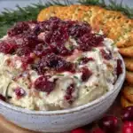 cranberry jalapeño cream cheese dip - featured image