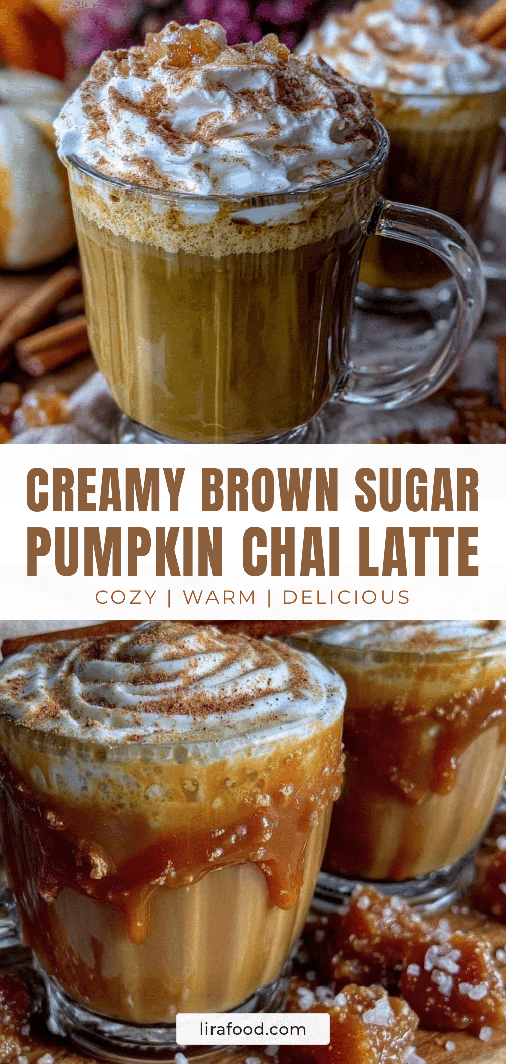 creamy brown sugar oat milk pumpkin chai latte recipe
