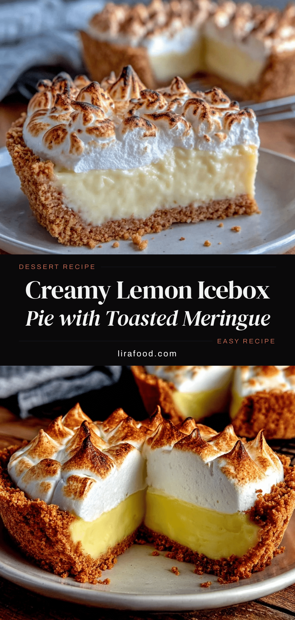 creamy lemon icebox pie recipe
