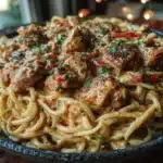 creamy one-pot cajun chicken pasta - featured image