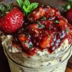 creamy overnight oats - featured image