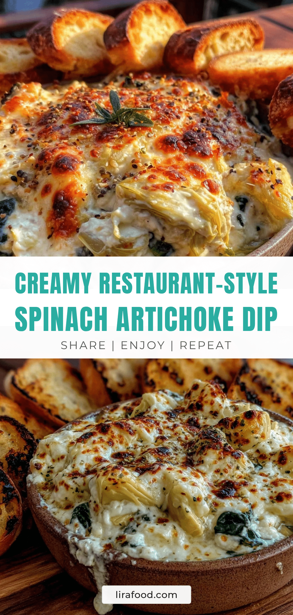 creamy spinach and artichoke dip recipe