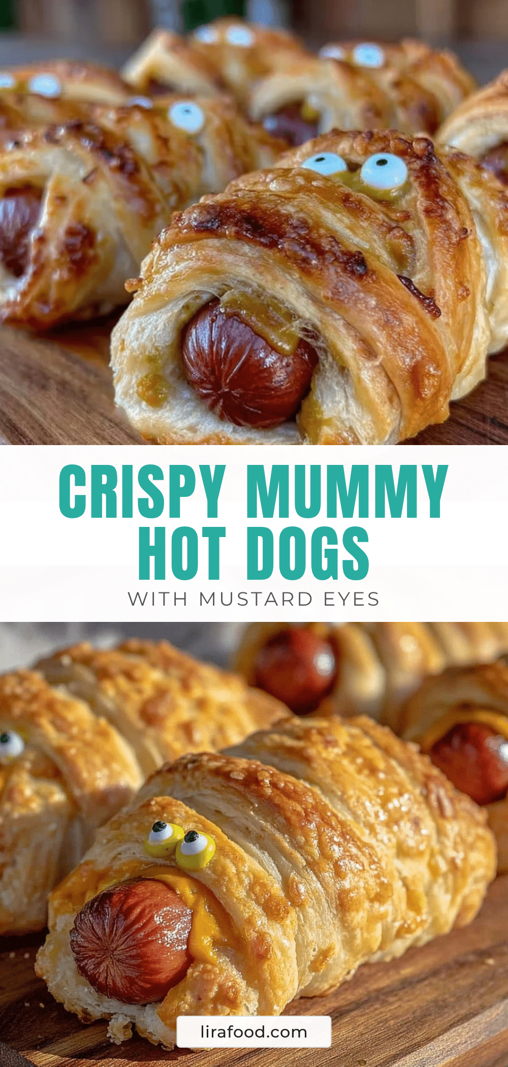crispy mummy hot dogs recipe