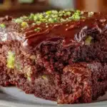 double chocolate zucchini brownies - featured image