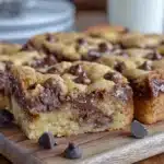 Easy Back to School Chocolate Chip Cookie Bars - featured image